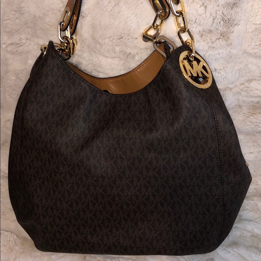 Michael Kors Lille Large Logo Handbag